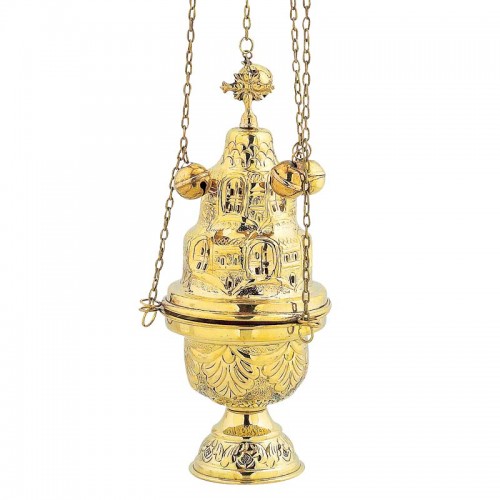 Gold-plated censer