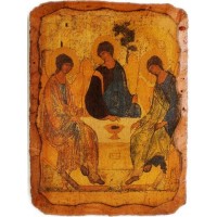 Fragment z ikony Presvätej Trojice