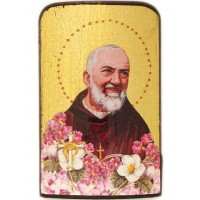Cestovná ikonka - Sv. Páter Pio motív 2.