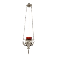 Nickel plated chain lamp 13