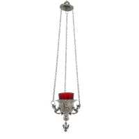 Nickel plated chain lamp 14