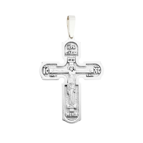 Greek-Catholic silver cross, model 08