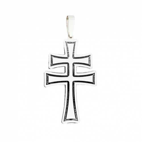 Cross "Slovak double cross", silver