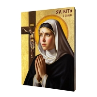 Ikona "Sv. Rita", vzor 2, pozlátená