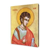 Ikona "Sv. Tomáš", pozlátená