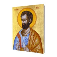 Ikona "Sv. Jakub apoštol", pozlátená, vzor 1