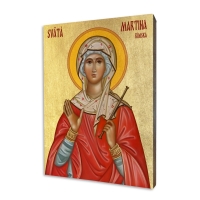 Ikona "Sv. Martina", pozlátená
