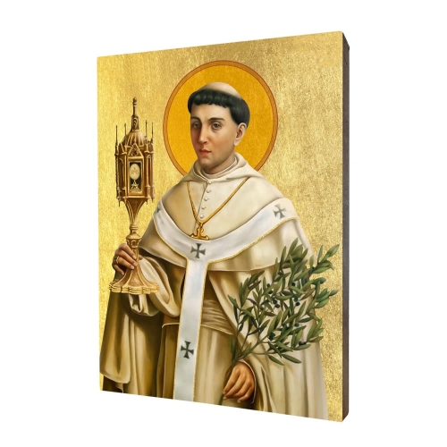 Icon "St. Norbert" gilded