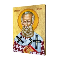 Ikona "Sv. Gregor"  pozlátená