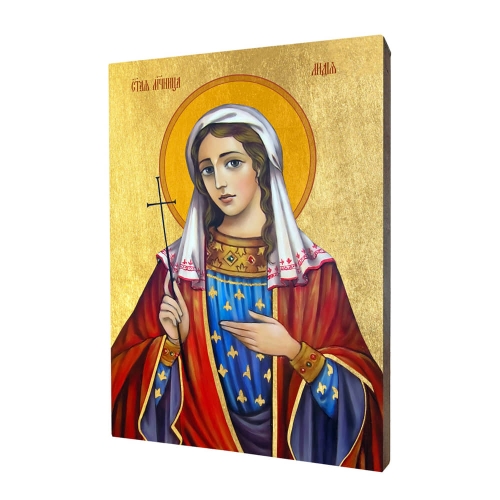 Icon "St. Lydia", pattern 2, gilded